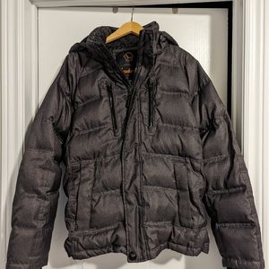 Hawke&Co Man's winter jacket. Duck down and feather filled. Like new.